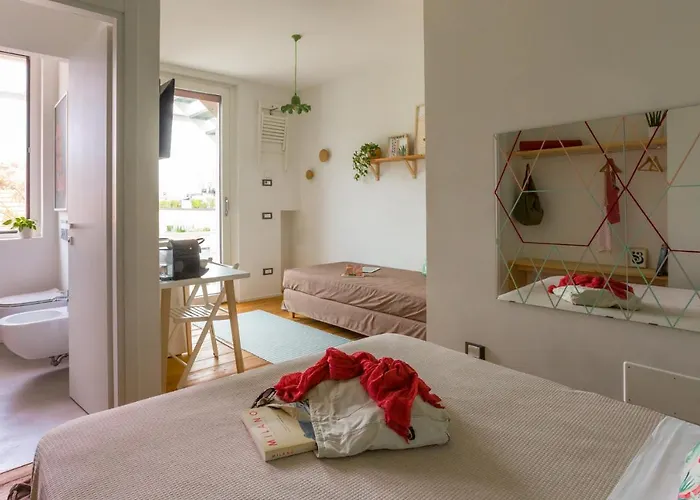 Duomo Views, Light, Jungle-Inspired Studio With Terrace